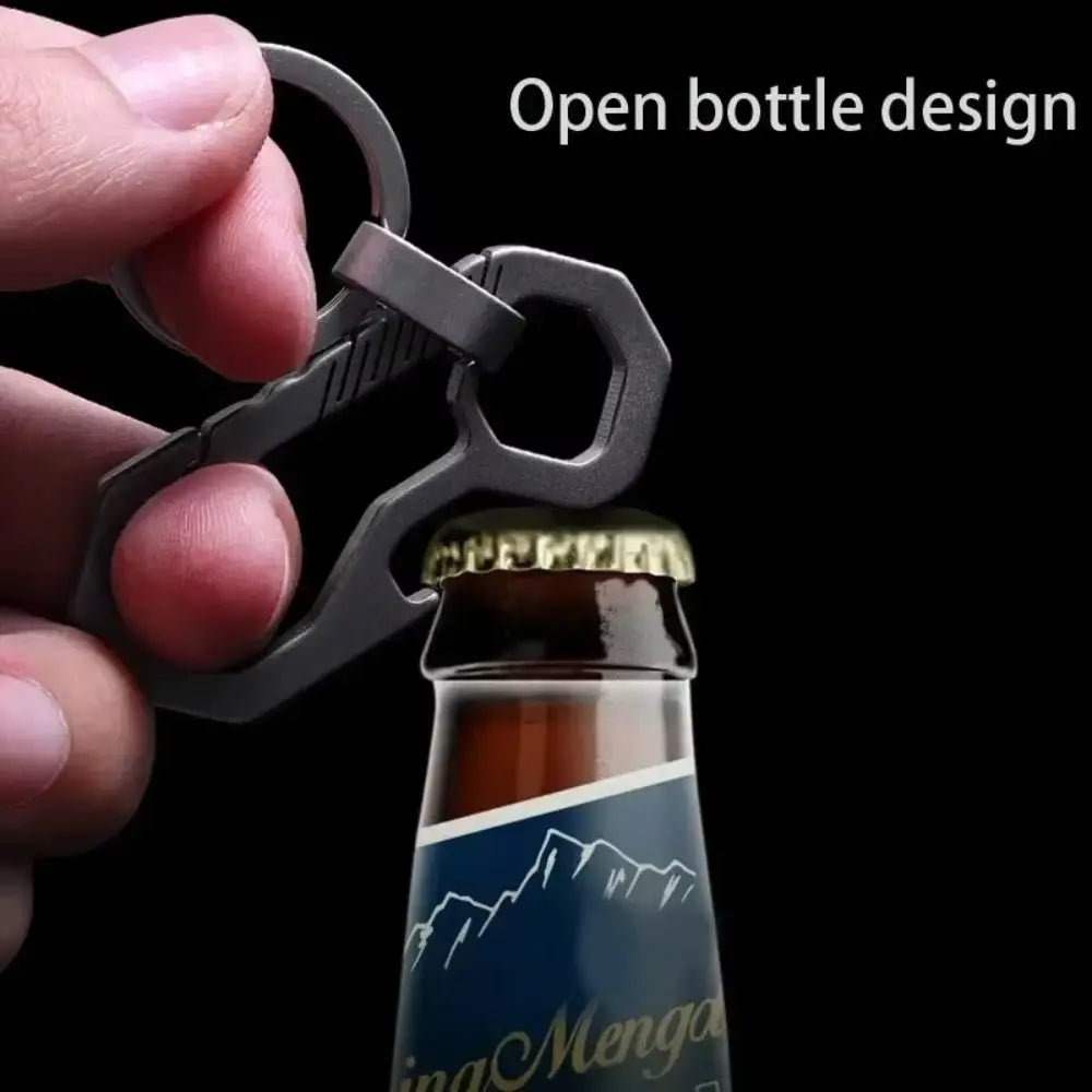 Titanium Alloy Animal Keychain & Bottle Opener | Unisex Gift Animal Keychain PLUSH