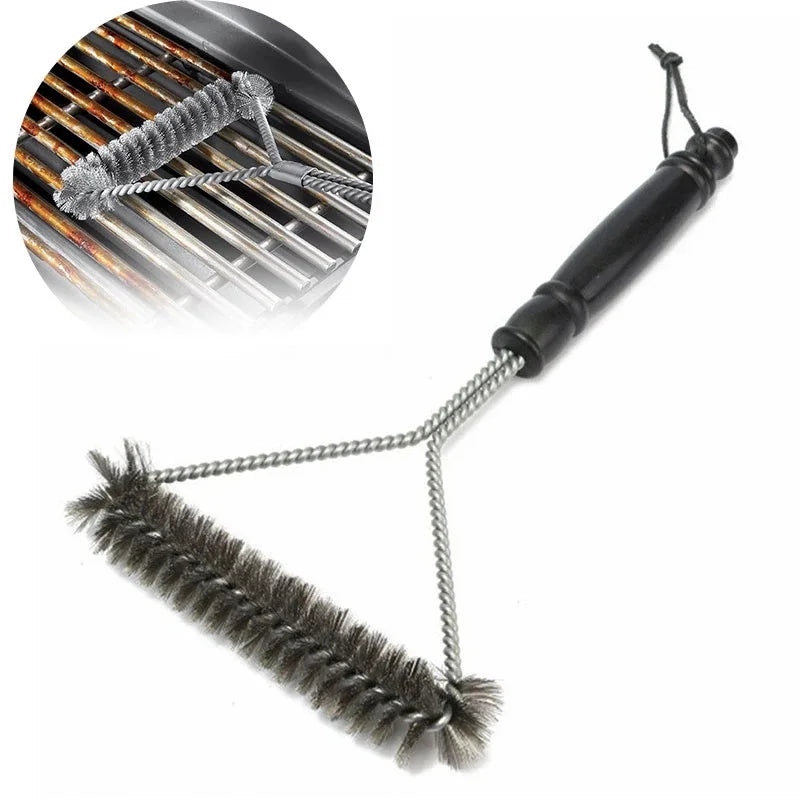 Stainless Steel BBQ Grill Brush – Non-Stick Cleaning Tool BBQ Grill Brush PLUSH