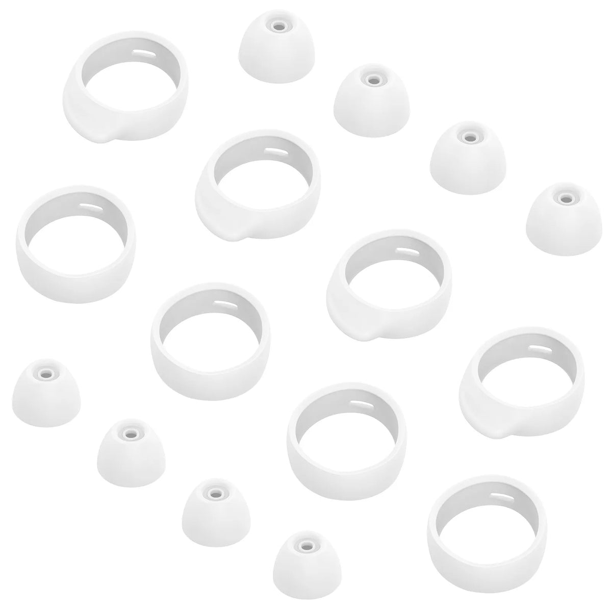 16pcs Soft Silicone Earbud Replacement Tips | Earphone Covers Earbud Replacement Tips PLUSH