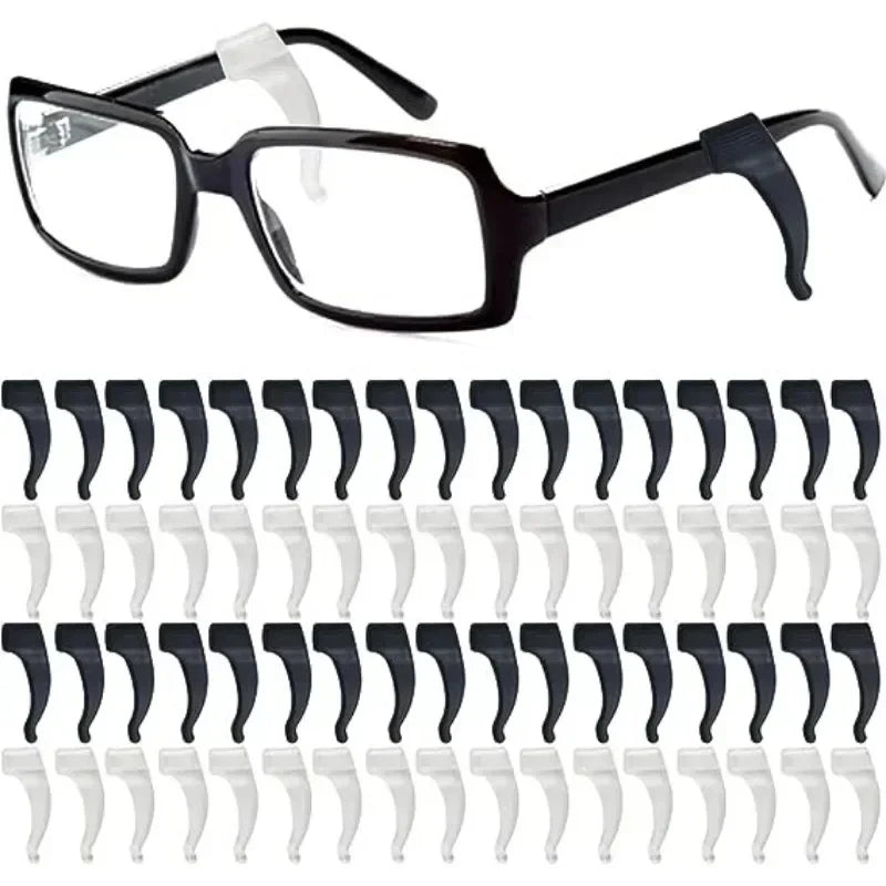 Silicone Anti-Slip Ear Hook Grips for Glasses & Sunglasses Eyewear Accessories PLUSH