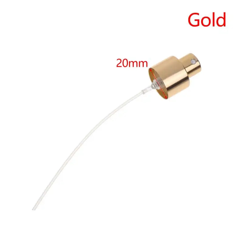 Bayonet Perfume Bottle Sprayer Nozzle 15/20mm Aluminum Pump Perfume Spray Pump PLUSH Gold 20mm