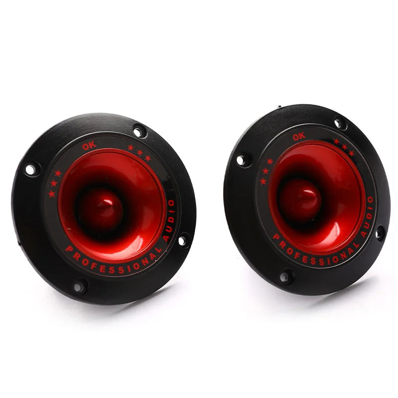 2pcs 3" Piezoelectric Tweeter Ceramic Piezo Treble Speaker Piezo Tweeter Speaker PLUSH 2pcs