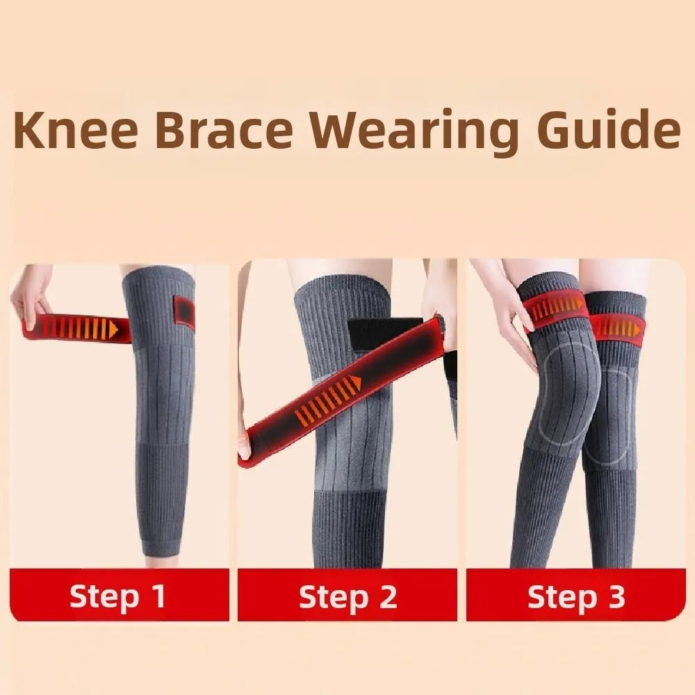 Thermal Knee Warmers – Windproof Fleece Leg Sleeves | PLUSH Thermal Knee Warmers PLUSH