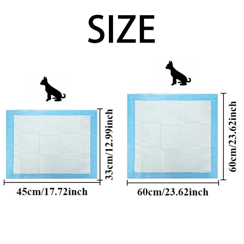 Pet Pee Pads for Dogs & Cats – Super Absorbent Training Mats Pet Training Pads PLUSH