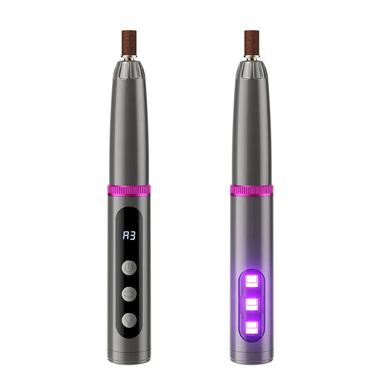 Professional Electric Nail Drill & File – Home & Salon Tool Electric Nail Drill PLUSH