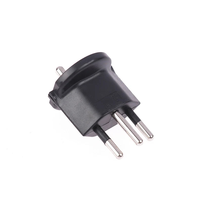 EU to Swiss Plug Adapter 10A 250V | Europe to Switzerland Travel Travel Plug Adapter PLUSH
