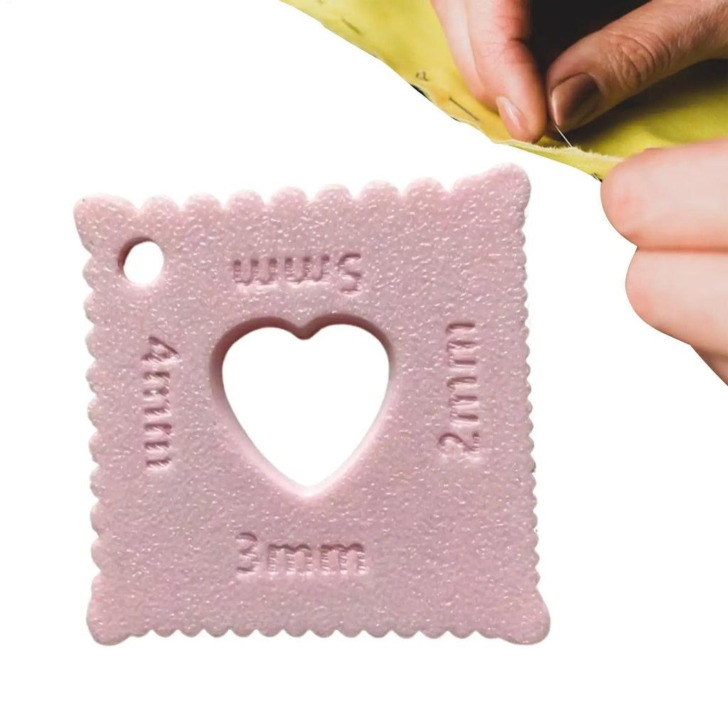 Sewing Stitch Spacing Ruler 2-5mm – Leather Craft Template Guide Sewing Spacing Ruler PLUSH