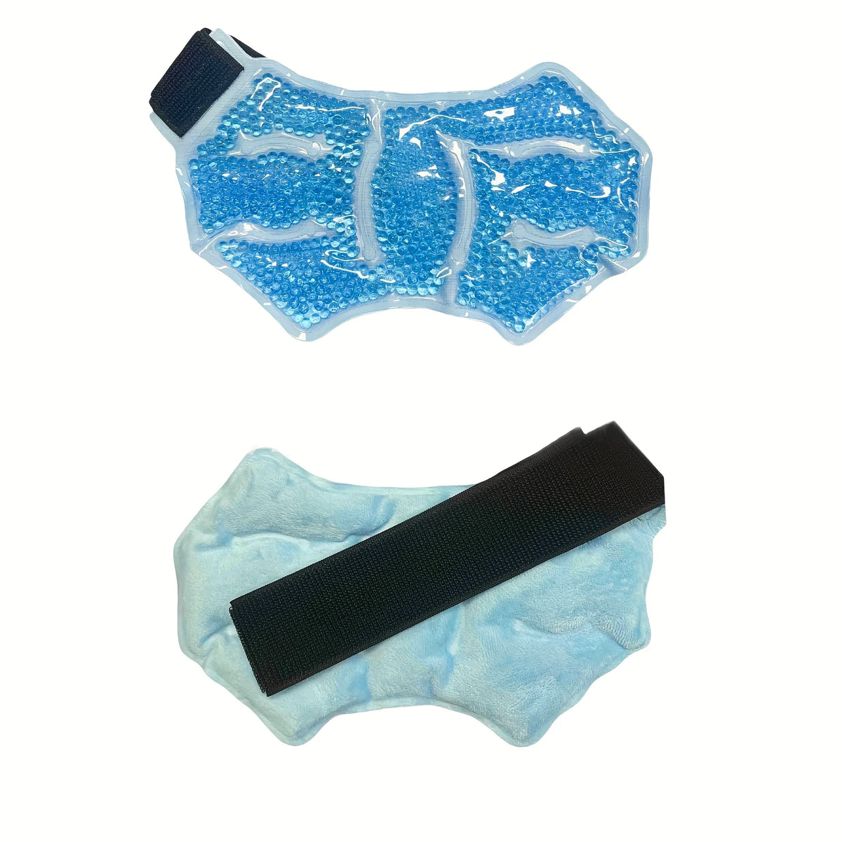 Reusable Hot & Cold Gel Pack – Ankle, Knee, Arm & Leg Wrap Hot Cold Gel Pack PLUSH Blue