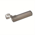 Portable Transparent Toothpick & Cotton Swab Travel Box Travel Storage Organizer PLUSH gray