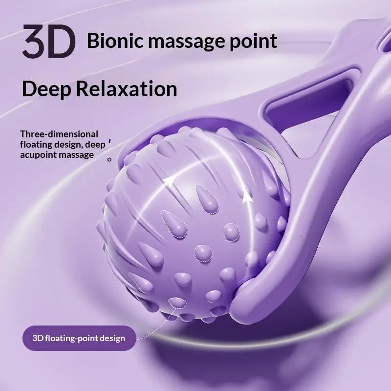 Portable Handheld Roller Massager – Arm, Leg & Body Tool Roller Massager PLUSH
