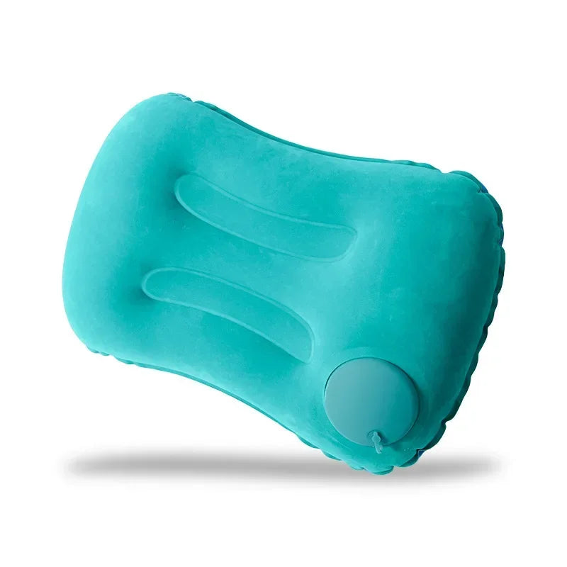 Inflatable Travel Pillow – Camping, Neck & Lumbar Support Inflatable Travel Pillow PLUSH Green