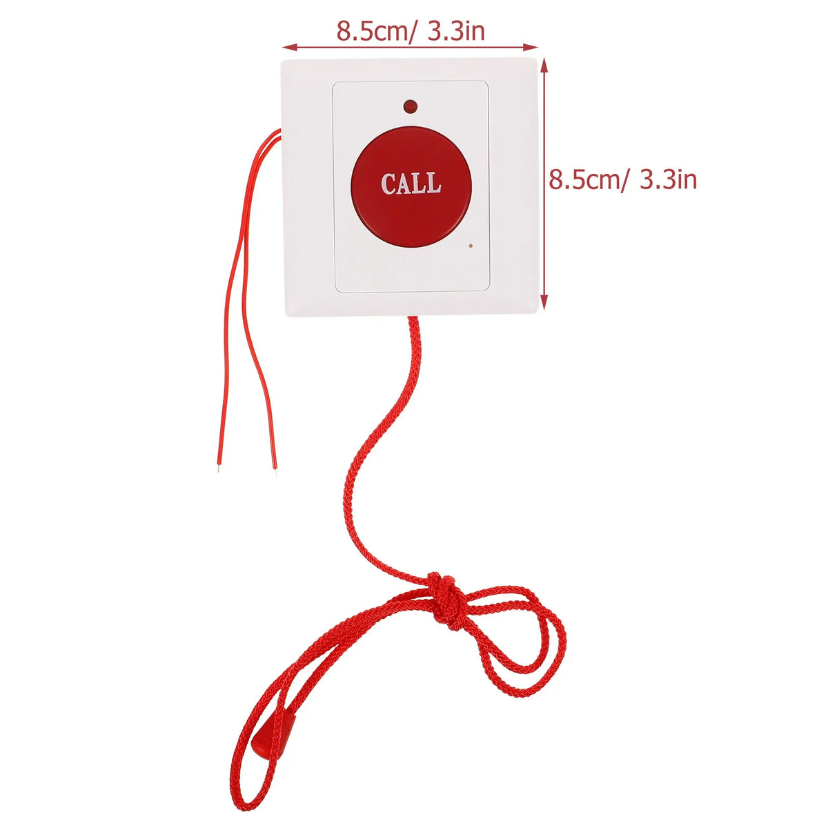 Wall Mount Emergency Call Button Rope Trigger – Senior Alert Emergency Alert Button PLUSH