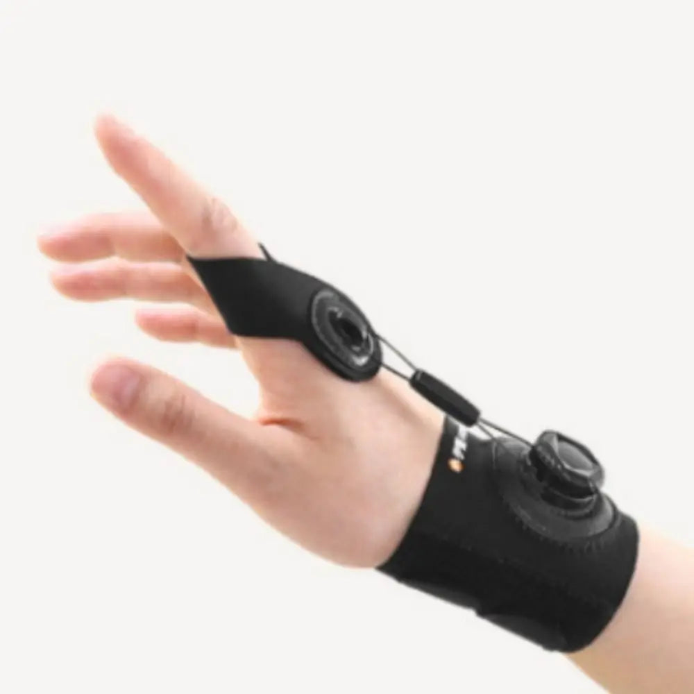 Knob Adjustment Finger Splint – Breathable Corrector S/M Finger Splint Brace PLUSH