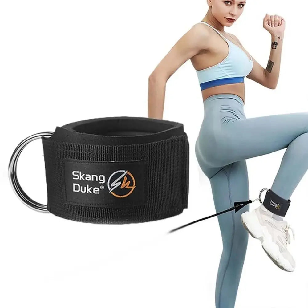Adjustable Fitness Ankle Straps with D-Ring | 1 Pair Fitness Ankle Straps PLUSH