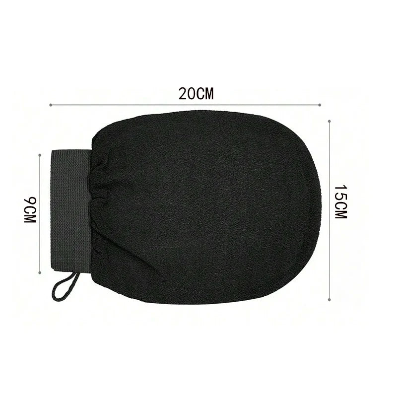 Exfoliating Glove Body & Face Bath Scrub – Deep Cleansing Exfoliating Scrub Glove PLUSH