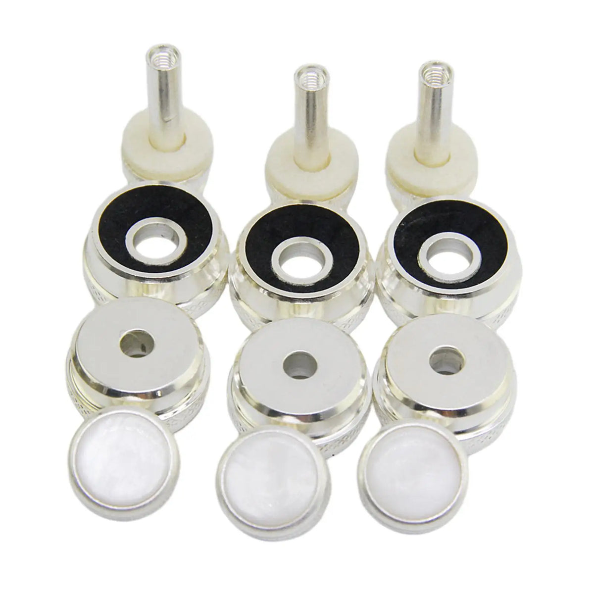 Trumpet Valve Repair Kit – Caps, Finger Buttons & Connecting Rods Trumpet Repair Kit PLUSH