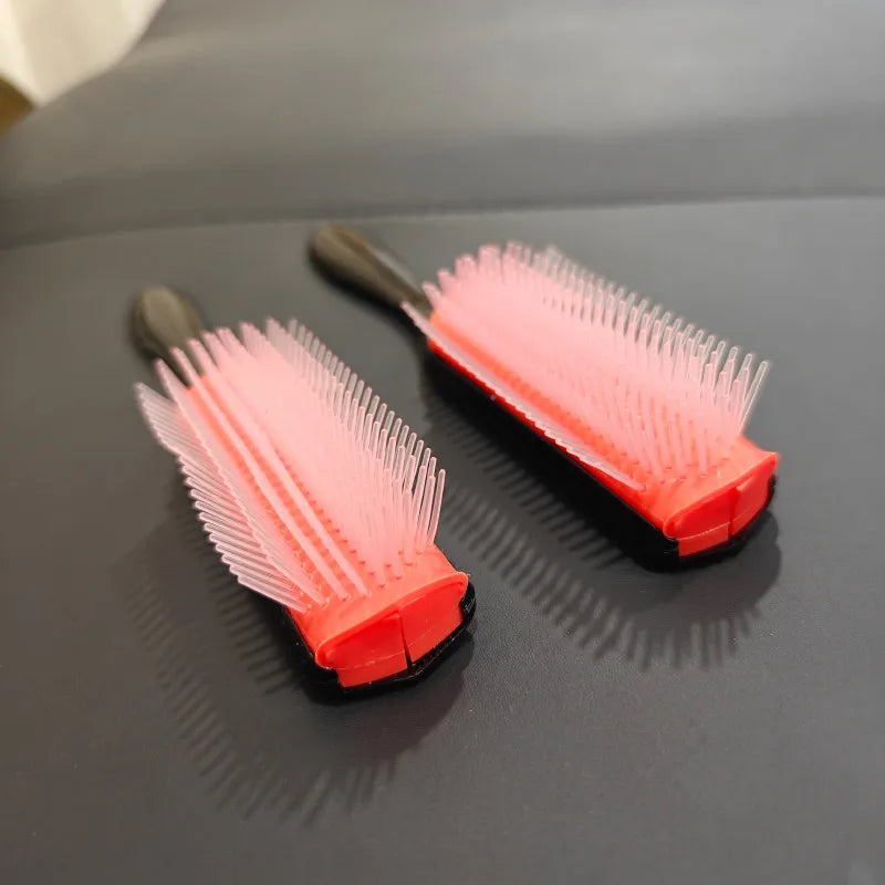 9-Row Detangling Hair Brush – Scalp Massager for All Hair Types Detangling Hair Brush PLUSH