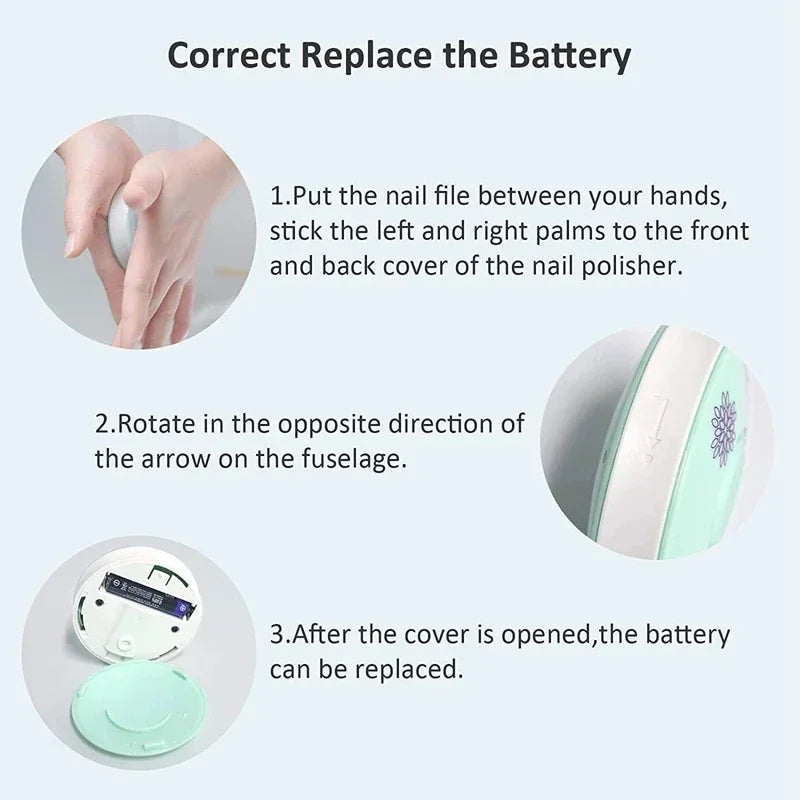 Electric Baby Nail Trimmer & Polisher – Safe Newborn Kit Baby Nail Trimmer PLUSH