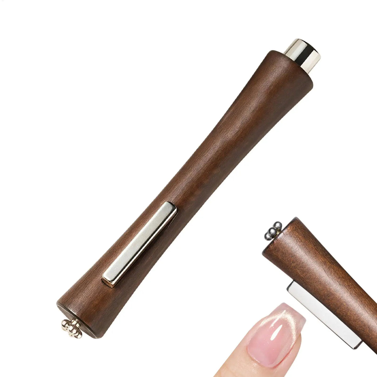 Cat Eye Nail Magnet Pen – 3-in-1 Strong Magnetic Nail Art Tool Nail Art Magnet Tool PLUSH