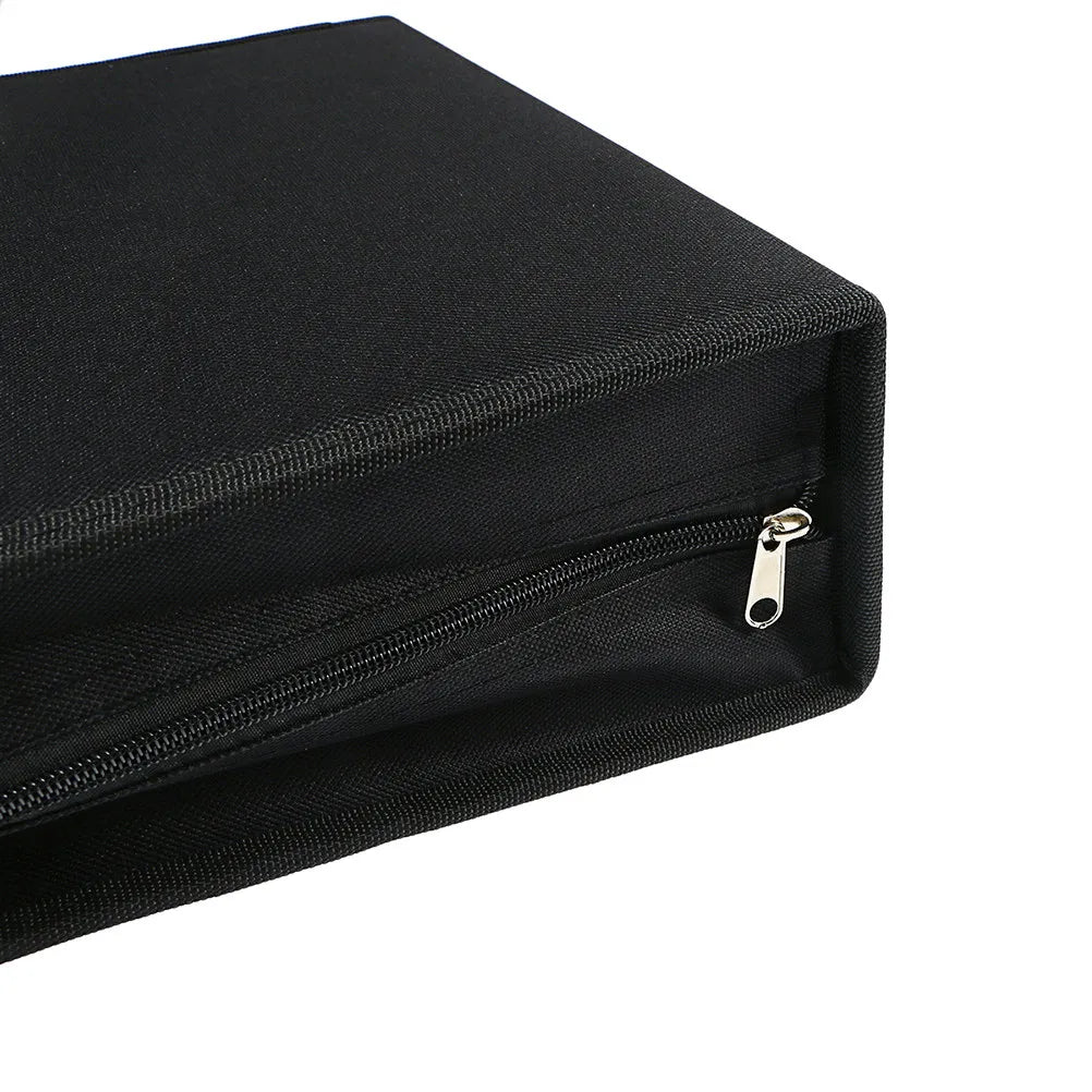Foxnovo 320-Disc Portable CD DVD Storage Organizer Case CD DVD Storage Case PLUSH