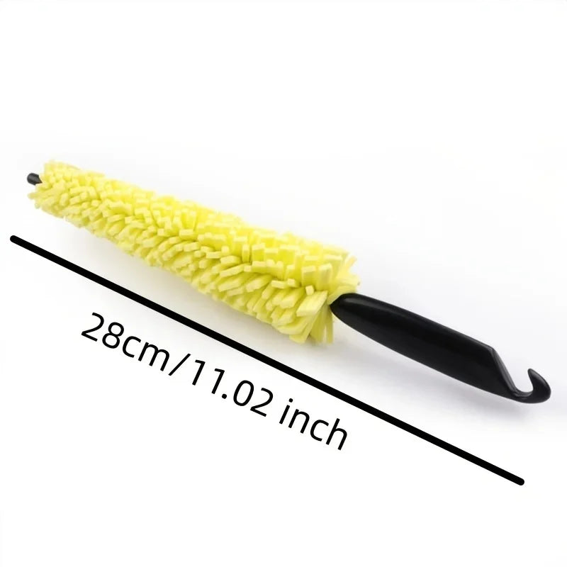 Tire Rim Cleaning Tool – Car Wheel Brush Cleaner Wheel Cleaning Brush PLUSH