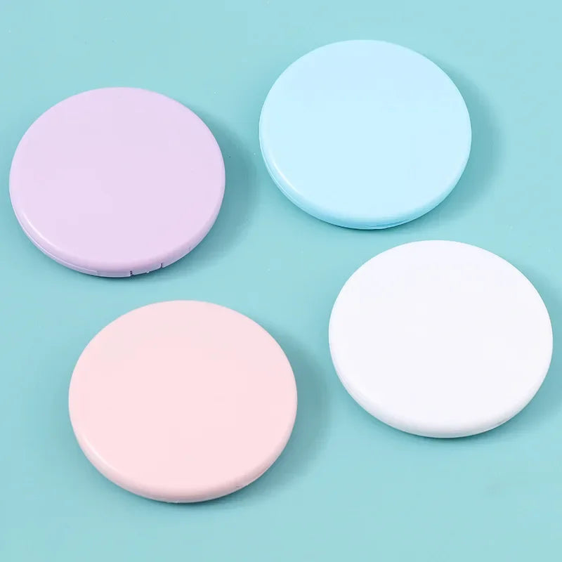 Mini Folding Pocket Makeup Mirror – Portable Vanity Mirror Pocket Makeup Mirror PLUSH