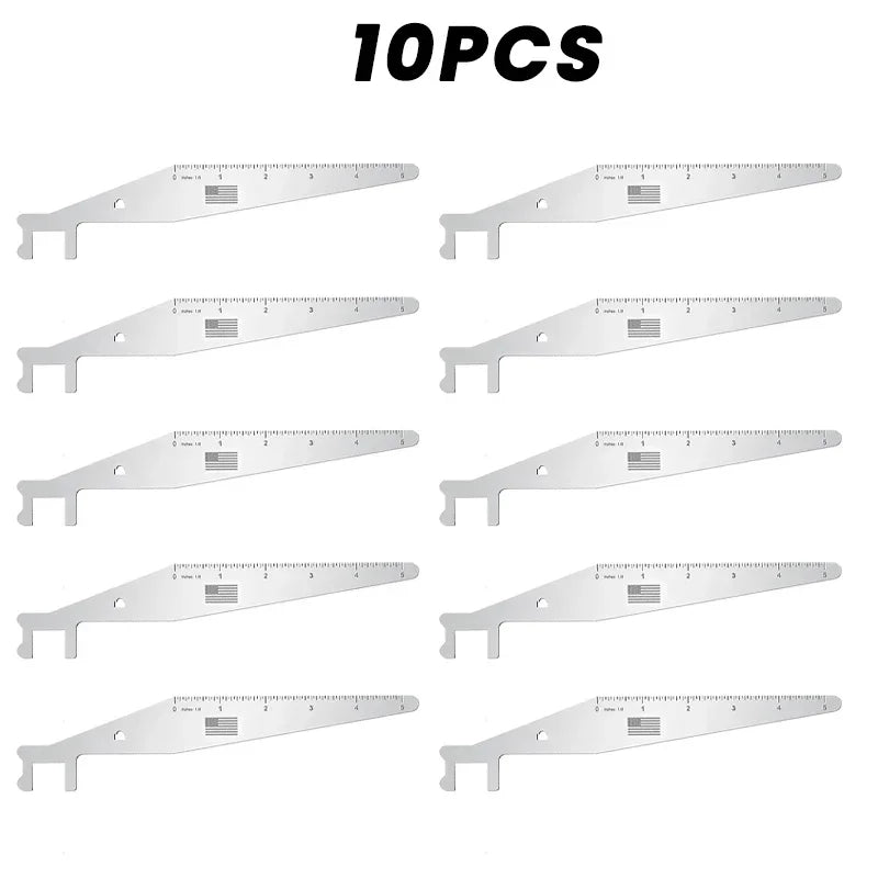 Multipurpose Stainless Steel Pry Bar & Lever Tool Set Multipurpose Pry Bar PLUSH 10PC