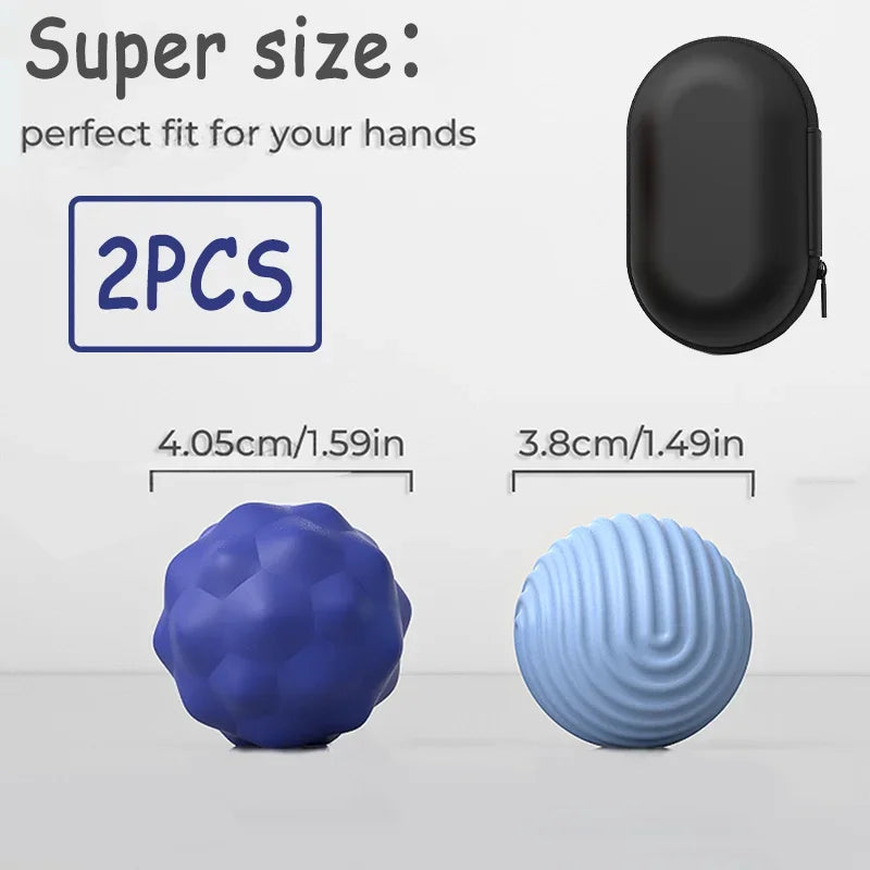 Silicone Magnetic Fidget Ball – Large Sensory Toy Kids & Adults Fidget Sensory Toy PLUSH Blue