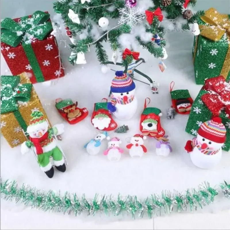 Christmas Artificial Snow Blanket 1M×1.5M – Fluffy Winter Décor Christmas Snow Blanket PLUSH