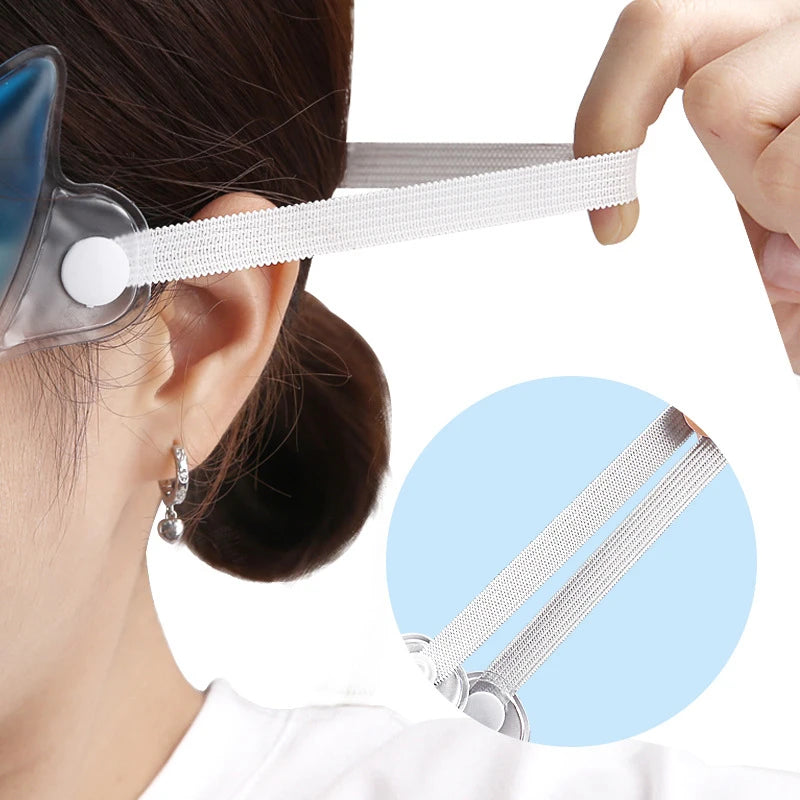 Reusable Ice Gel Eye Mask – Hot & Cold Therapy Compress Gel Eye Mask PLUSH