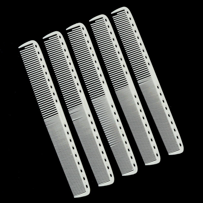 Barber Haircut Comb – Hollow Design & Dual-Density Teeth Barber Cutting Comb PLUSH