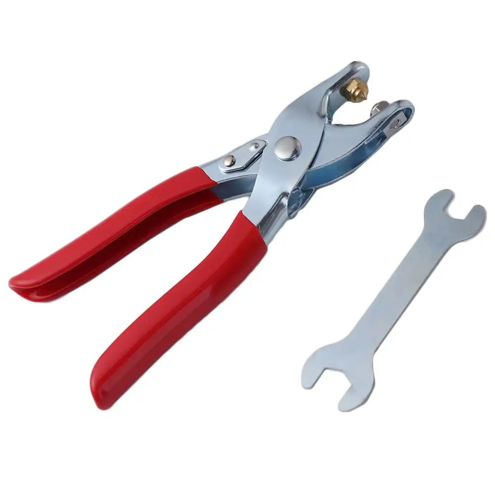 Badminton Racket Grommet Eyelet Plier & String Clamp Tool Racket Stringing Tool PLUSH Red