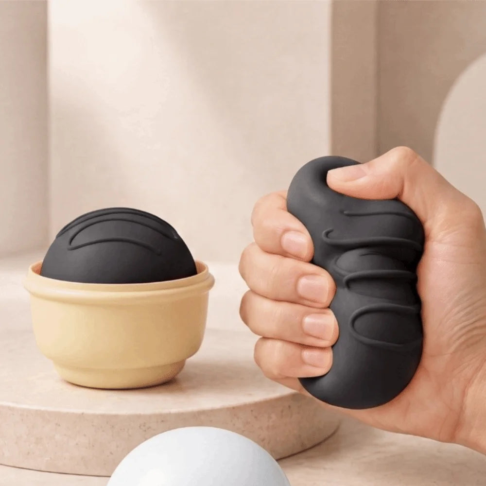 Soft Squishy Sensory Ball – Slow Rebound Fidget Toy Adults Sensory Fidget Toy PLUSH Black