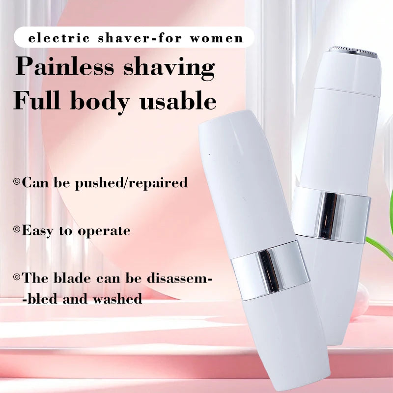 Women's Electric Facial & Body Hair Trimmer | Mini Shaver Electric Hair Trimmer PLUSH