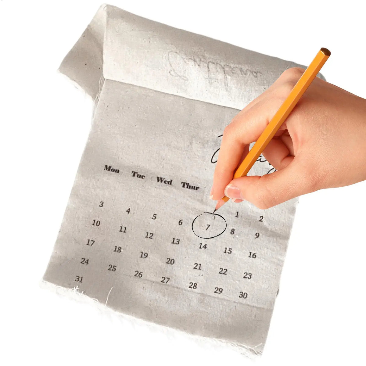 2026 Fabric Wall Calendar – Monthly Planner for Home Wall Calendar PLUSH