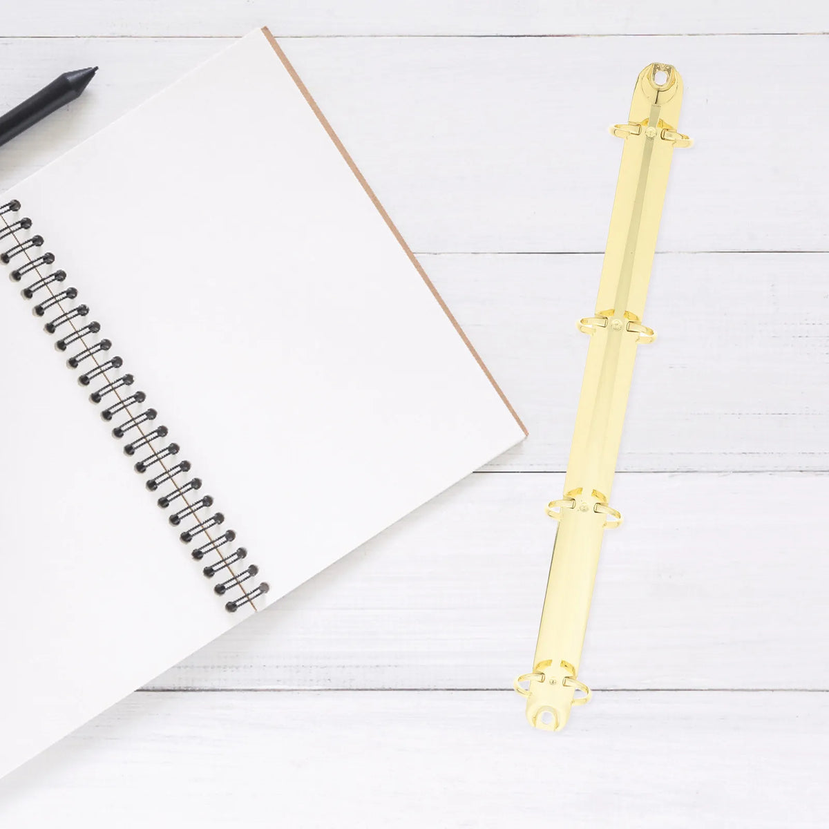 Metal 4-Ring Binder Mechanism A4 – Planner & Folder Organizer Ring Binder Mechanism PLUSH