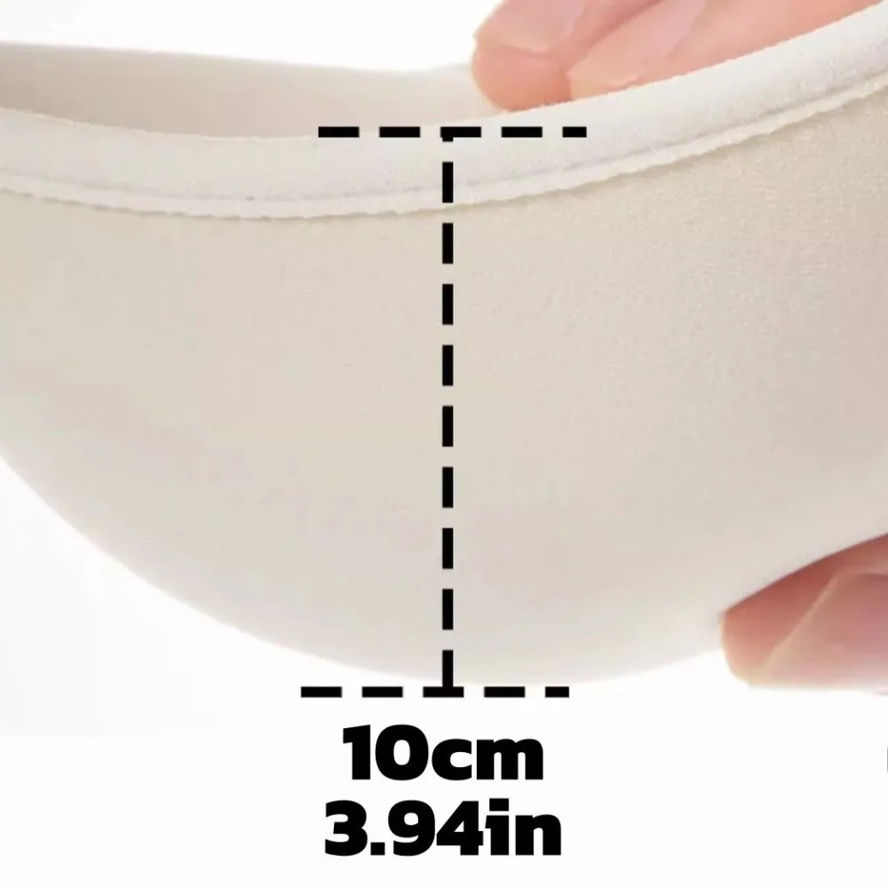 Women's 3/4 Cup Padded Push-Up Bra – Wire-Free Seamless Padded Push-Up Bra PLUSH