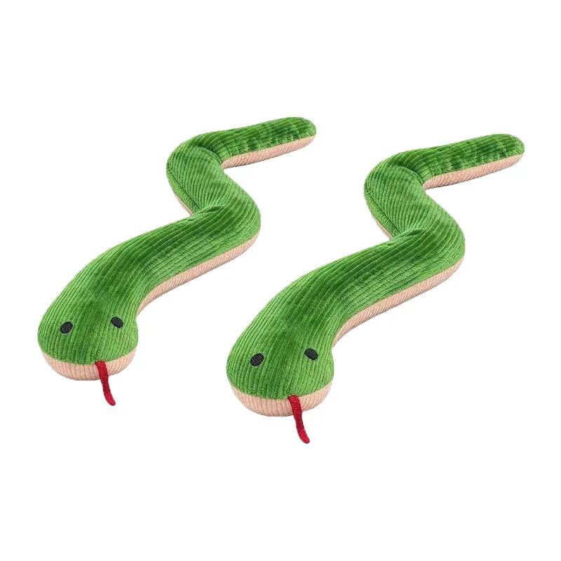 Catnip Snake Toy for Cats – Bite Resistant Interactive Pet Toy Cat Catnip Toy PLUSH 2pcs