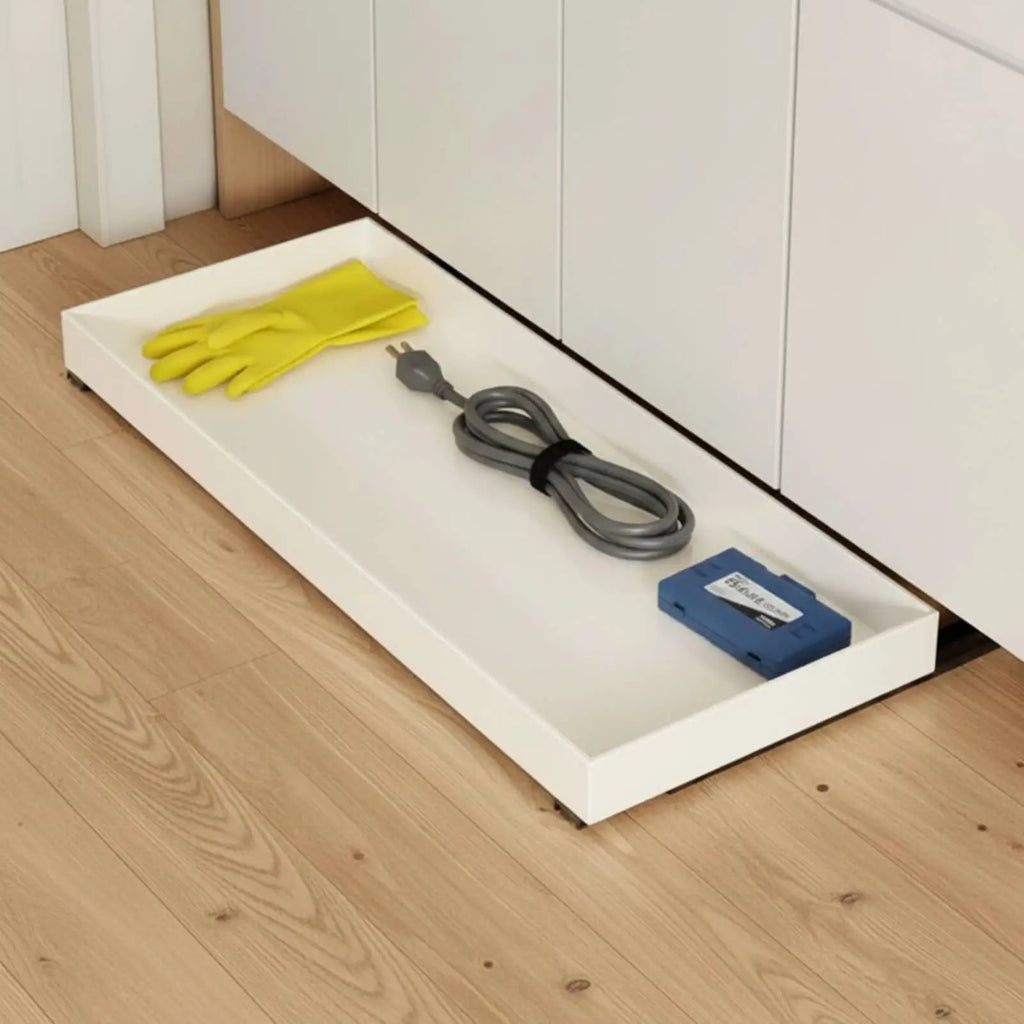 Under Cabinet Pull-Out Shoe Drawer | Iron Storage Rack Shoe Storage Drawer PLUSH