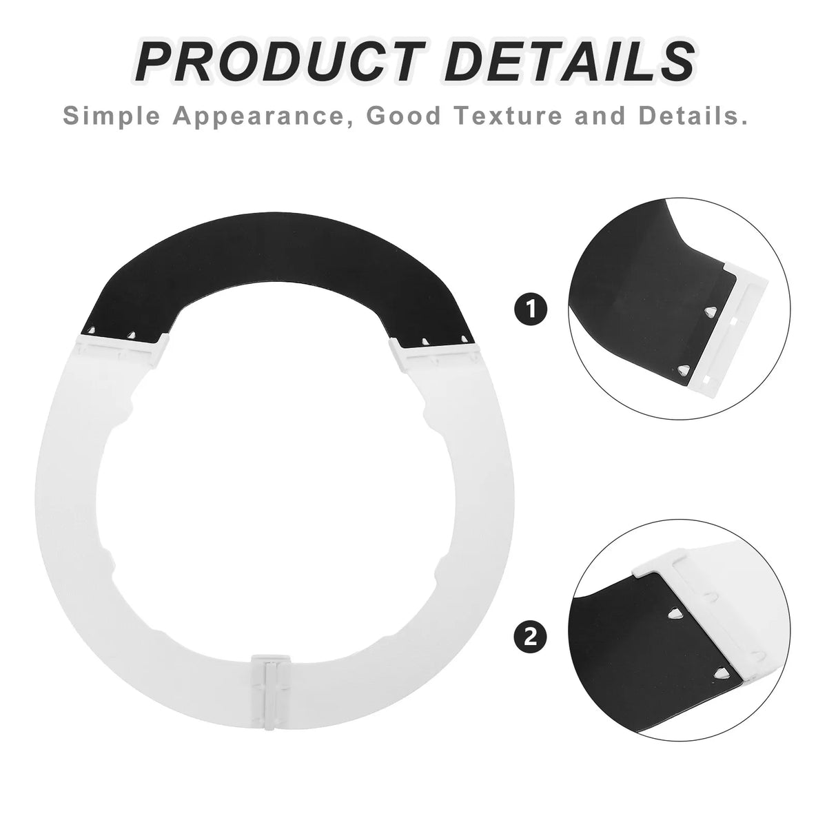 Hard Hat Sun Shade Full Brim Visor Attachment – Outdoor Safety Hard Hat Accessory PLUSH