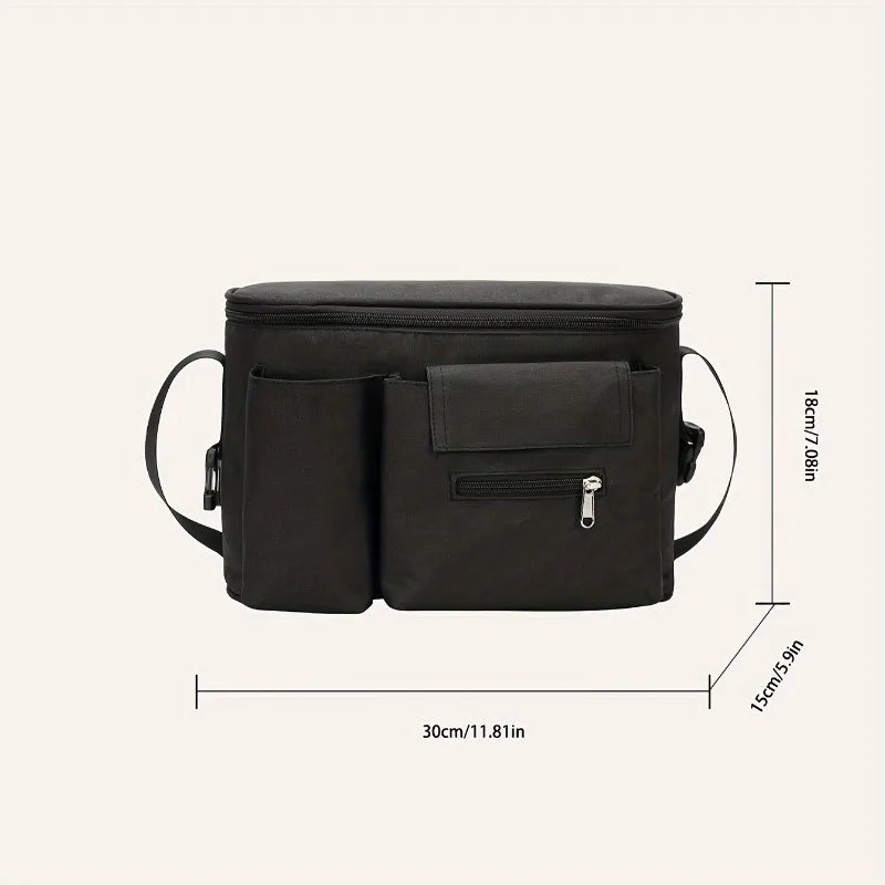 Large Capacity Stroller Hanging Bag – Multifunctional Diaper Bag Stroller Diaper Bag PLUSH