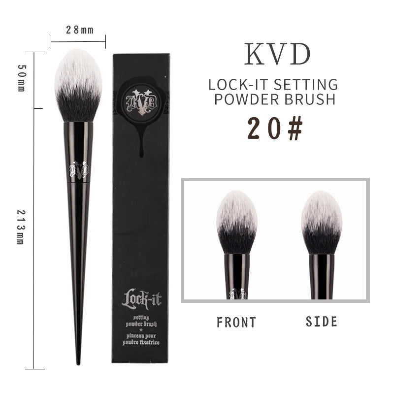 Kat Von D KVD Makeup Brush – Foundation, Blush & Eyeshadow Makeup Brush PLUSH 20 with box China Mainland