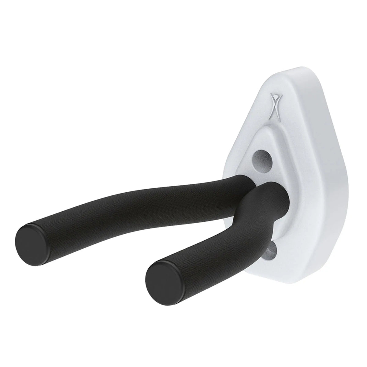 Non-Slip Guitar Wall Hanger Hook – Acoustic, Bass & Ukulele Mount Guitar Wall Hanger PLUSH White