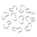 50pcs Stainless Steel Pinch Clip Bail Clasps – DIY Jewelry Jewelry Findings PLUSH Steel 1.5x10mm