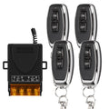 433MHz Wireless Relay Switch 30A – Remote Control AC/DC Wireless Relay Switch PLUSH 4V1 AC 75-220V