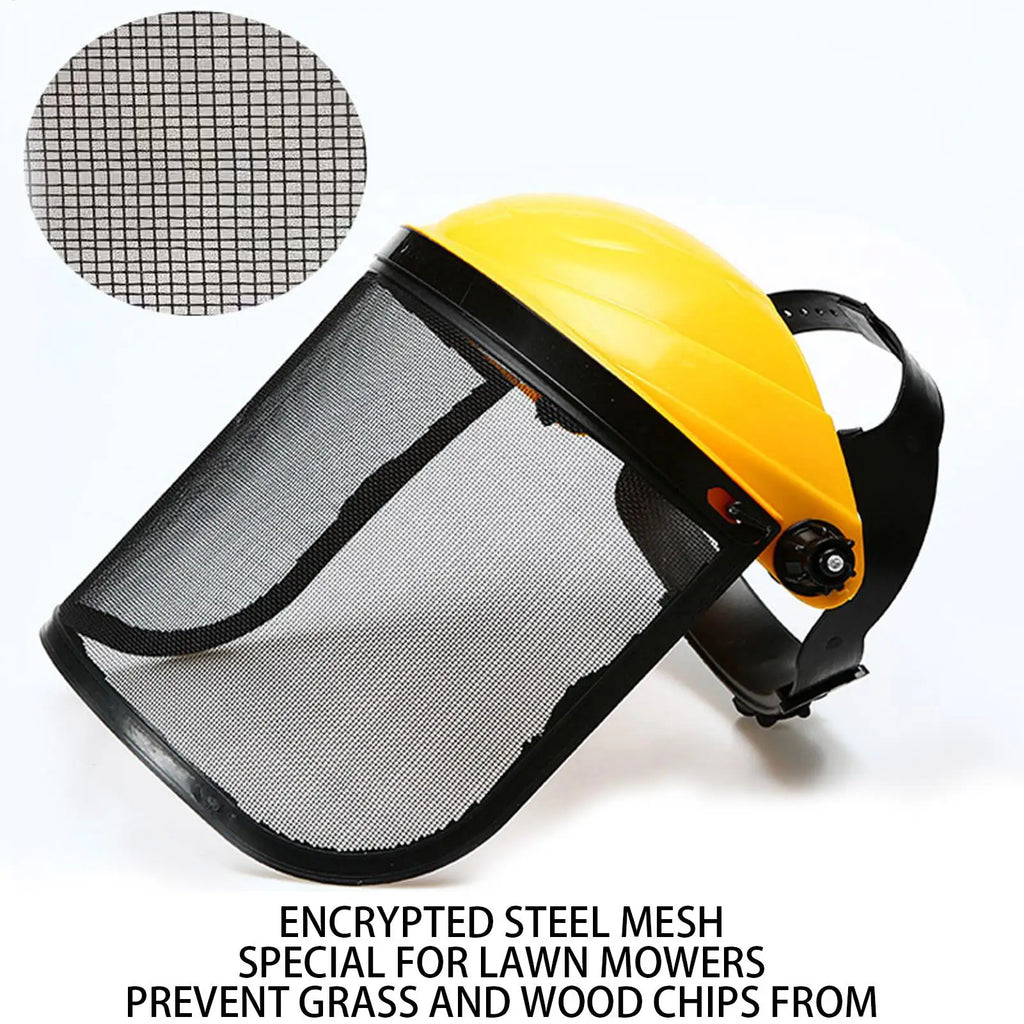 Chainsaw Mesh Face Shield – Garden & Yard Safety Helmet Safety Face Shield PLUSH