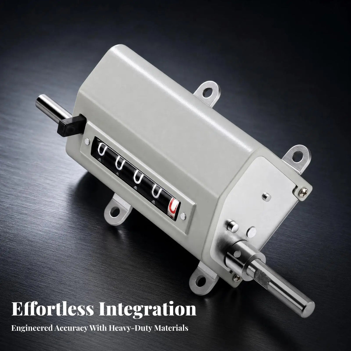 Metal Cable Length Meter – Circular Wheel & Manual Reset Cable Length Meter PLUSH