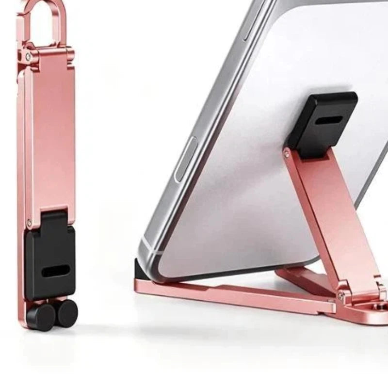 Mini Foldable Keychain Phone Stand – Multi-Angle Hands-Free Phone Stand PLUSH A2