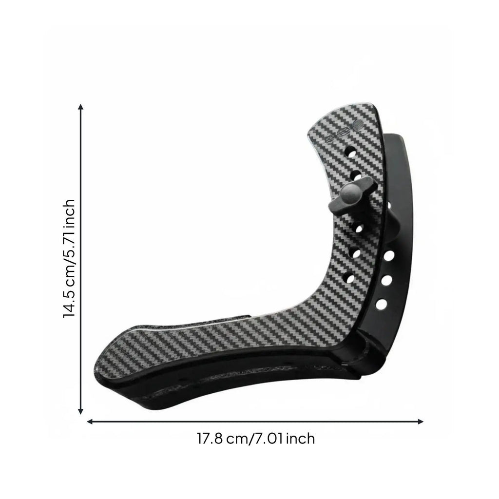 Ergonomic Guitar Rest Stand – Adjustable Carbon Fiber Support Guitar Rest Stand PLUSH