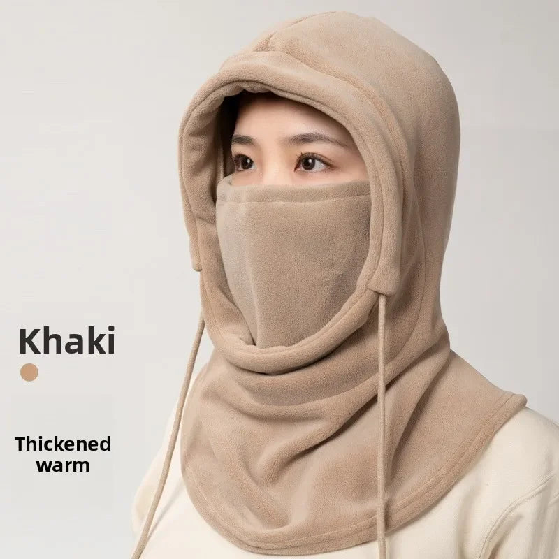 Windproof Fleece Balaclava with Neck Warmer – All Season Fleece Balaclava PLUSH